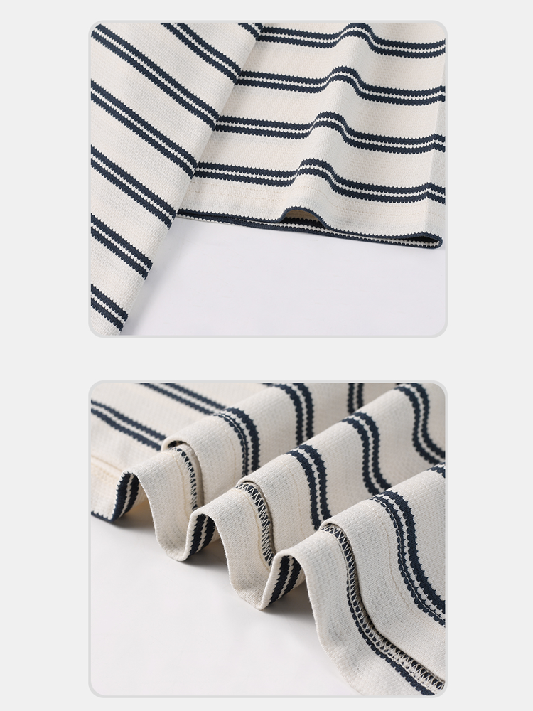 Classic Striped Polo