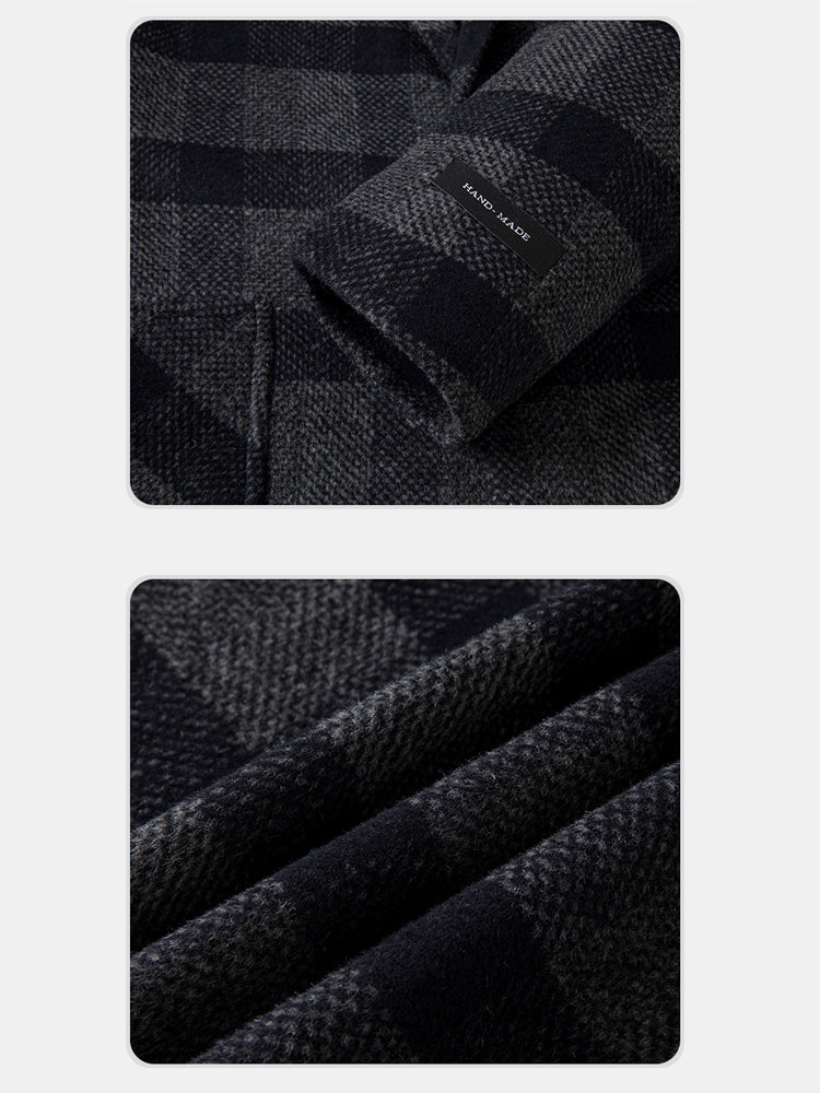 Classic Plaid Casual Blazer