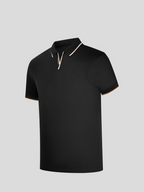 Square V-neck Polo