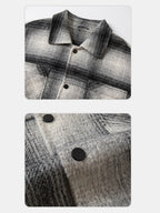 Autumn Plaid Wool Jacket