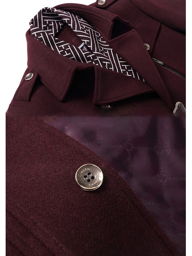 Cotton Padded Detective Coat